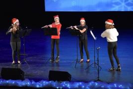 Božično-novoletni koncert učencev GŠ Lendava v gledališki in koncertni dvorani Lendava