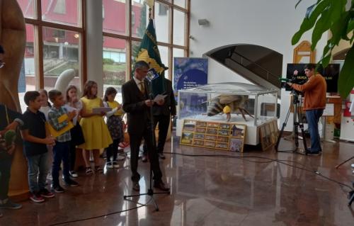 Otvoritev razstave 3 D čebele v GKD Lendava