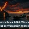 Der Ölpreisschock 2026: Weshalb Gold und Silber zeitverzögert reagieren