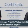Qualität im Fokus: Prof. Dr. Volker Steinhübel  im Gespräch mit Stephan Bogner