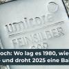 Silber-Hoch: Wo lag es 1980, wie verlief es 2011 – und droht 2025 eine Baisse?