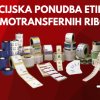 AKCIJSKA PONUDBA ETIKET IN TERMOTRANSFERNIH RIBONOV