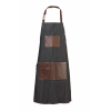 predpasnik BRA Pinstripe Apron Black*