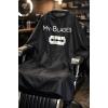 ogrinjalo MYB Barber Cape - črne barve