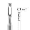 Raue nastavek, votli - nazobčan, 2,3mm