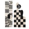 podloga FRR set - Checkered- Cream-Black
