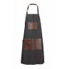 predpasnik BRA Pinstripe Apron Black*