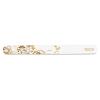Ruck pilica - ornament, belo/rjava