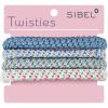 gumice SIB Twisties - modre