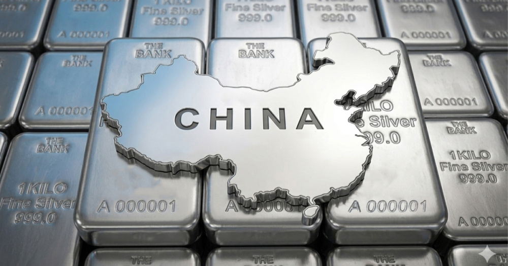 China kauft Rekordmengen Silber und der physische Markt wird enger