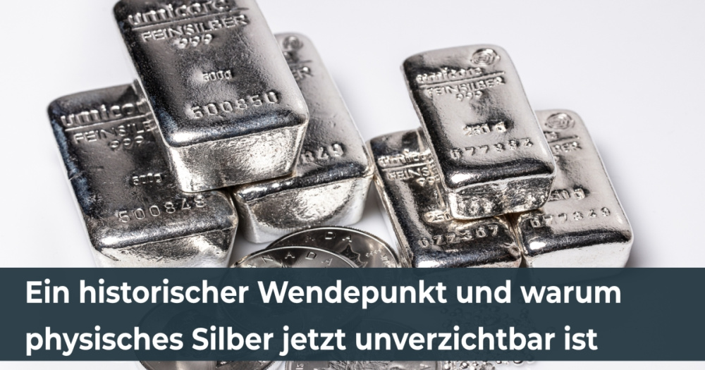 Silber 2025: Ein historischer Wendepunkt – und warum physisches Silber jetzt unverzichtbar ist