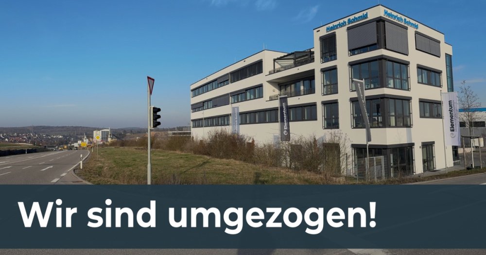 Wir sind umgezogen! 