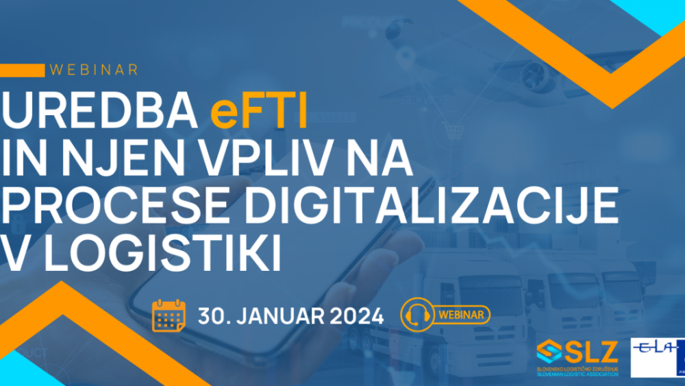 Uredba eFTI in njen vpliv na procese digitalizacije v logistiki