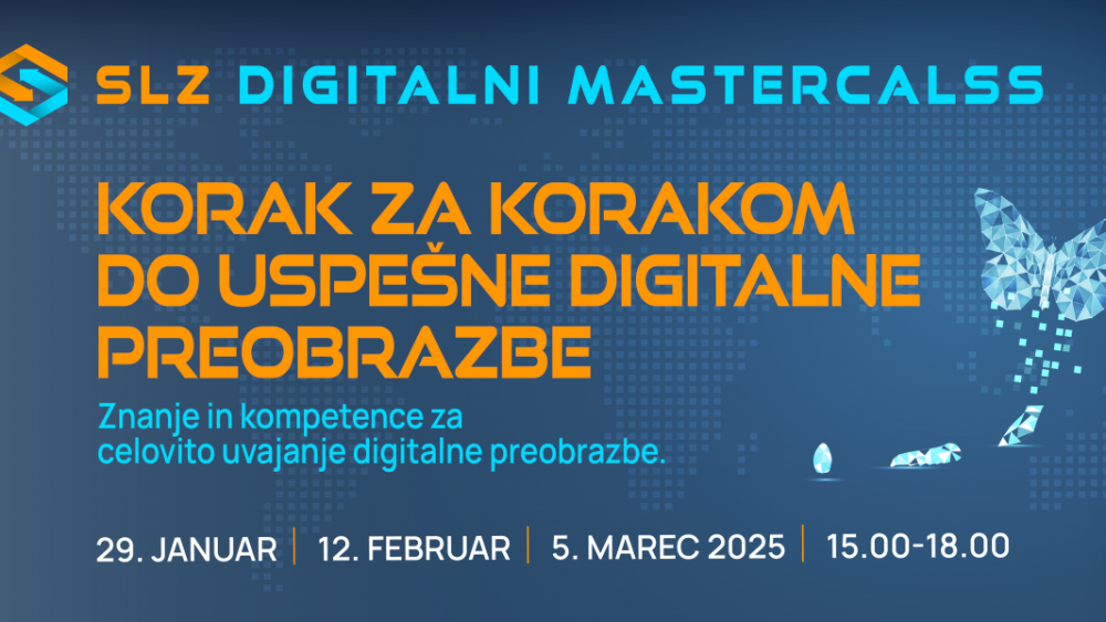 Digitalni Masterclass (nadaljevanje Akademije digitalne transformacije)