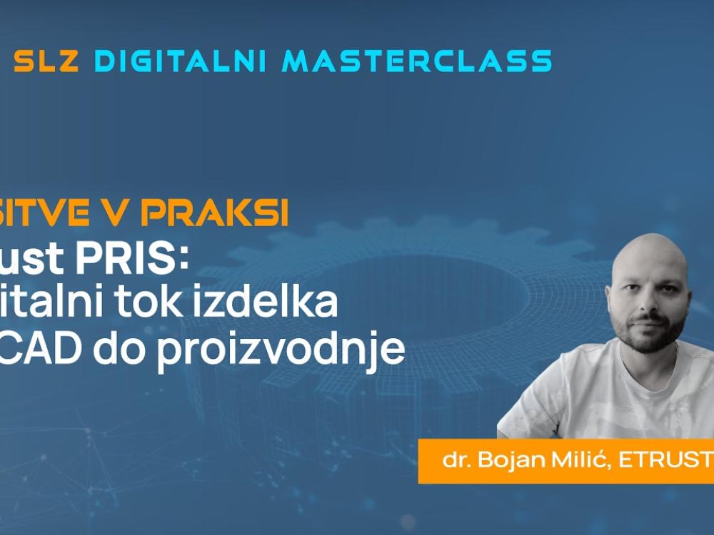 Digitalni tok proizvodnje od načrta do izvedbe Etrust highlits | Etrust PRIS