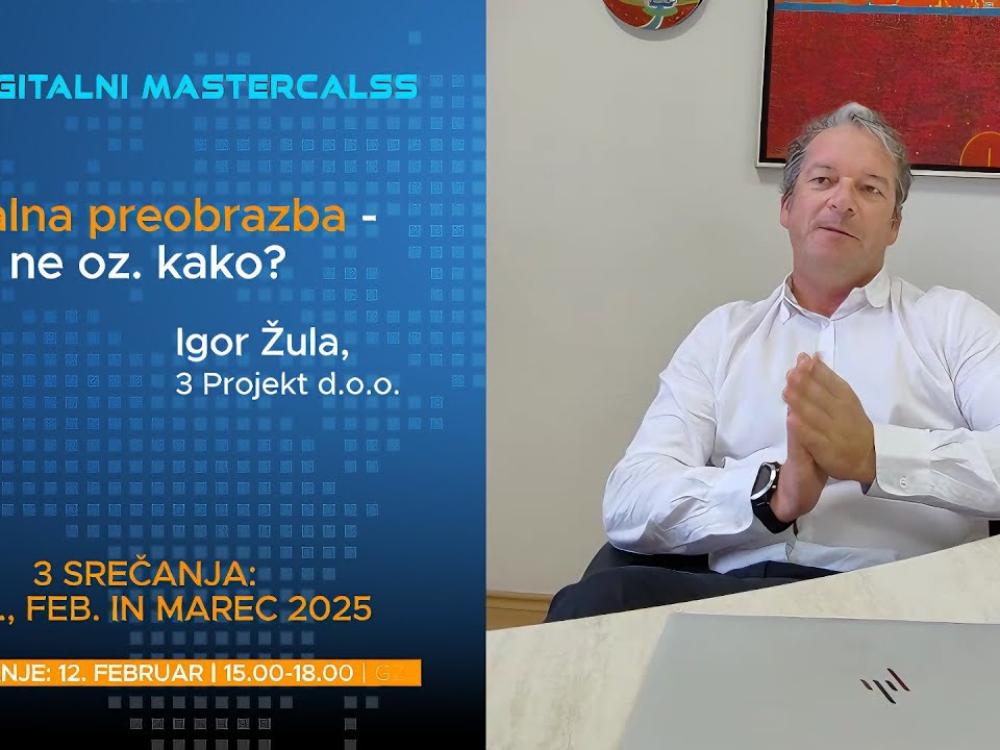 Zakaj digitalna preobrazba ni več izbira | Igor Žula