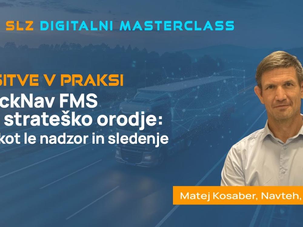 TrackNav FMS kot strateško orodje: več kot le nadzor in sledenje | Matej Kosaber
