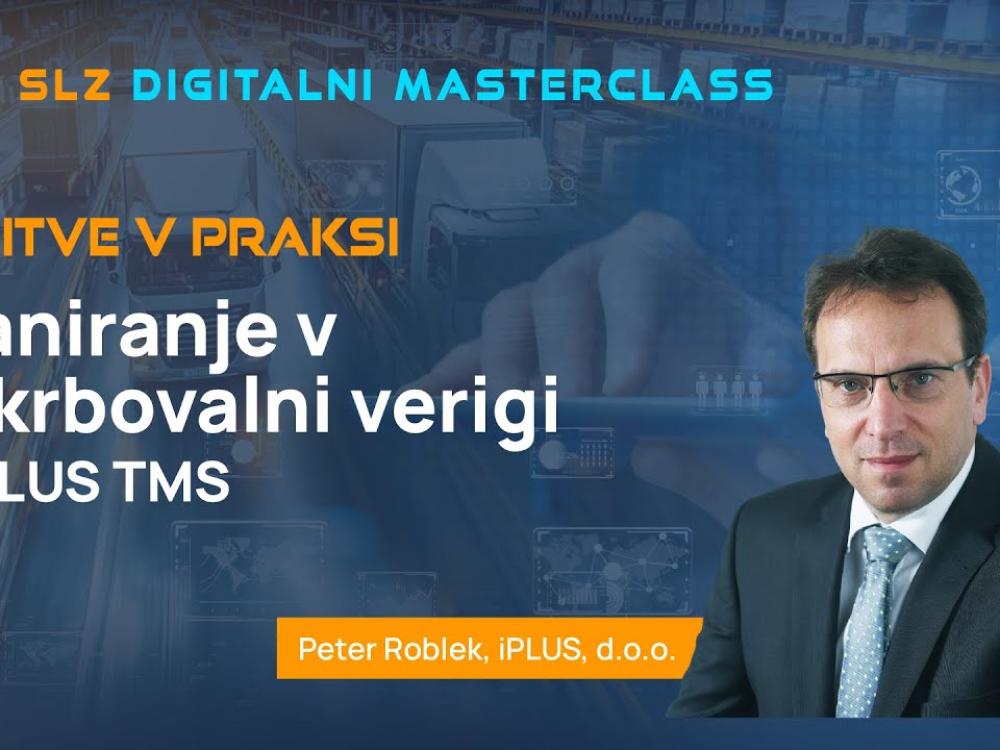 Pametno planiranje transpota  | Peter Roblek v Digitalnem Masterclassu