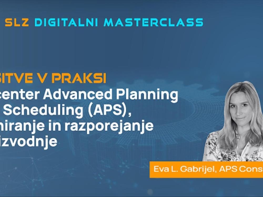Opcenter APS: napredno planiranje proizvodnje, ki se odziva na spremembe