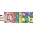 Samoa low serial number sets of 9 notes, Samoa low serial number sets of 9 notes, 0923