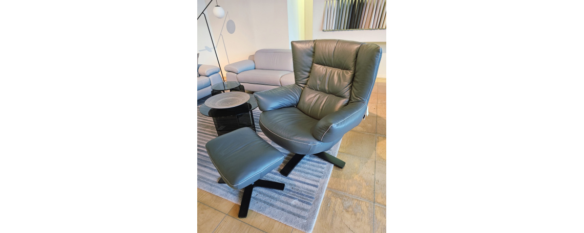 Počivalnik s taburejem RE-VIVE SHUTTLE -30%