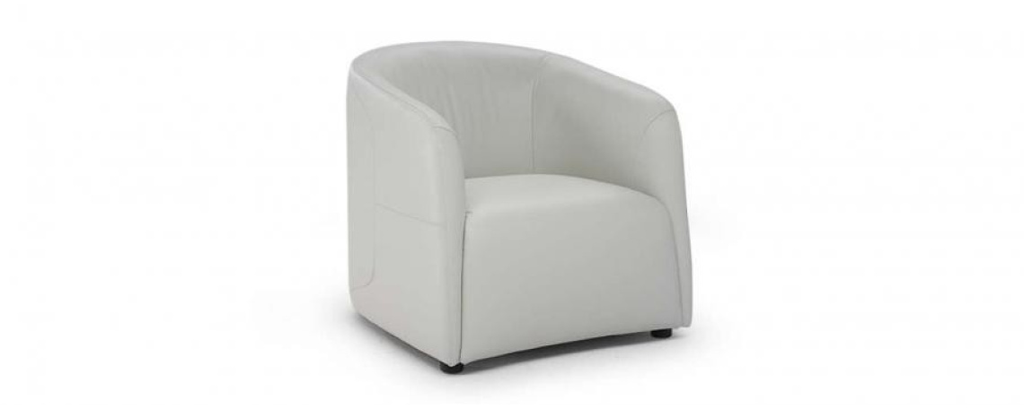 Fotelj LOGOS v beli barvi - Natuzzi