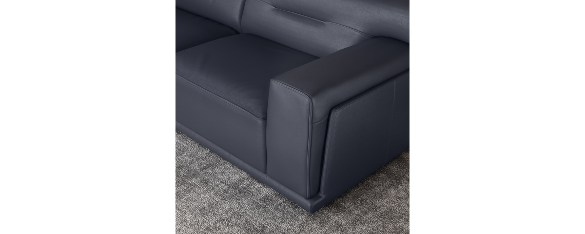 DORIAN v modrem usnju Natuzzi Italia