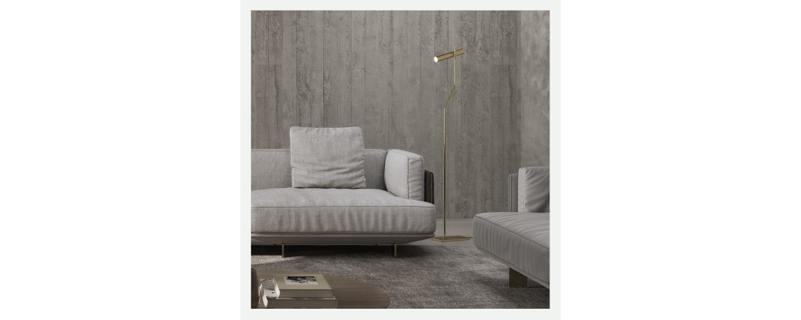 Modularna sedežna garnitura CAMPUS by Mauro Lipparini - Natuzzi v sivi tkanini