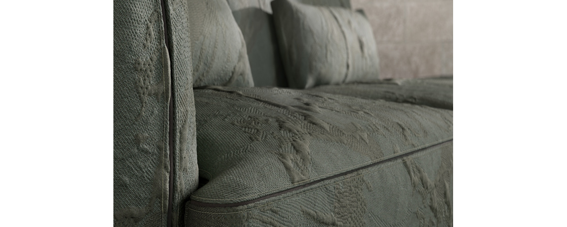 Prešit naslon sedežne garniture HERMAN