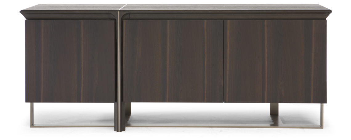 Komoda KENDO - Natuzzi v lesu s kovinskimi nogami