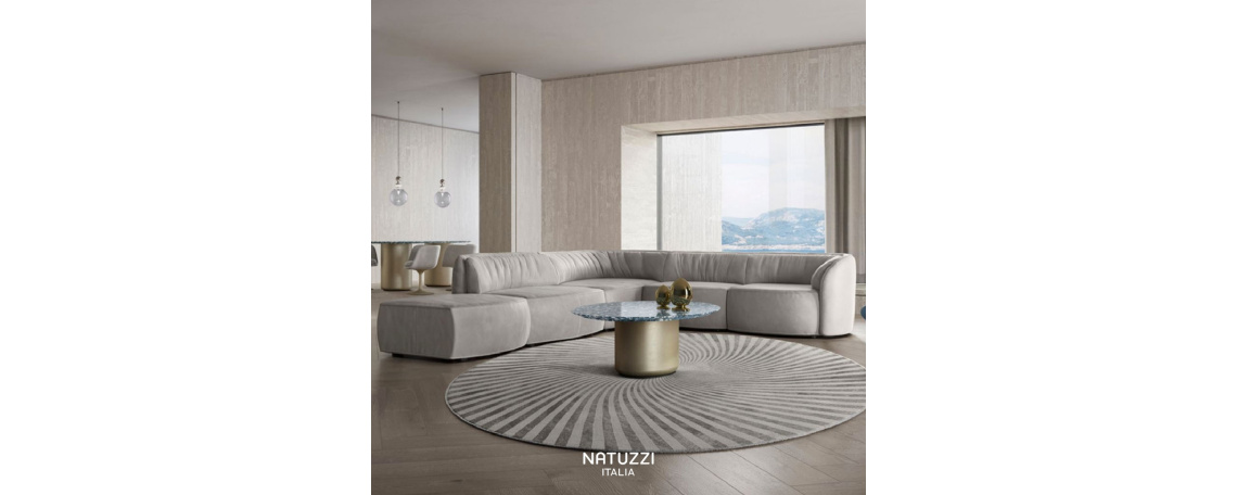 Sedežna garnitura DEEP by Nika Zupanc - Natuzzi 