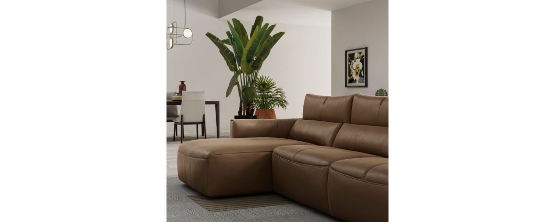 Sedežna garnitura GALAXY v sestavi kotna postavitev z udopbnim kotnim počivalnim elementom