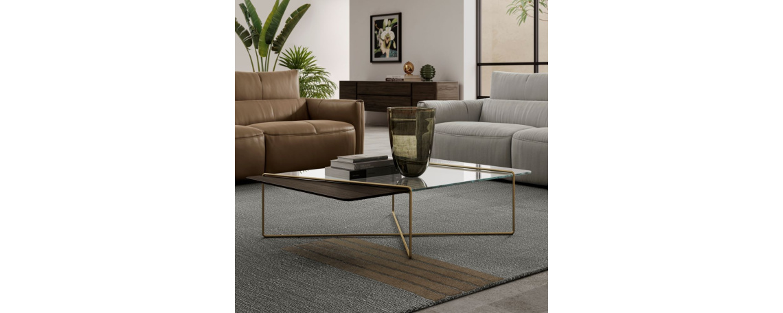 Sedežna garnitura GALAXY v sestavi kotna postavitev in dvosed, klubska mizica Galaxy 