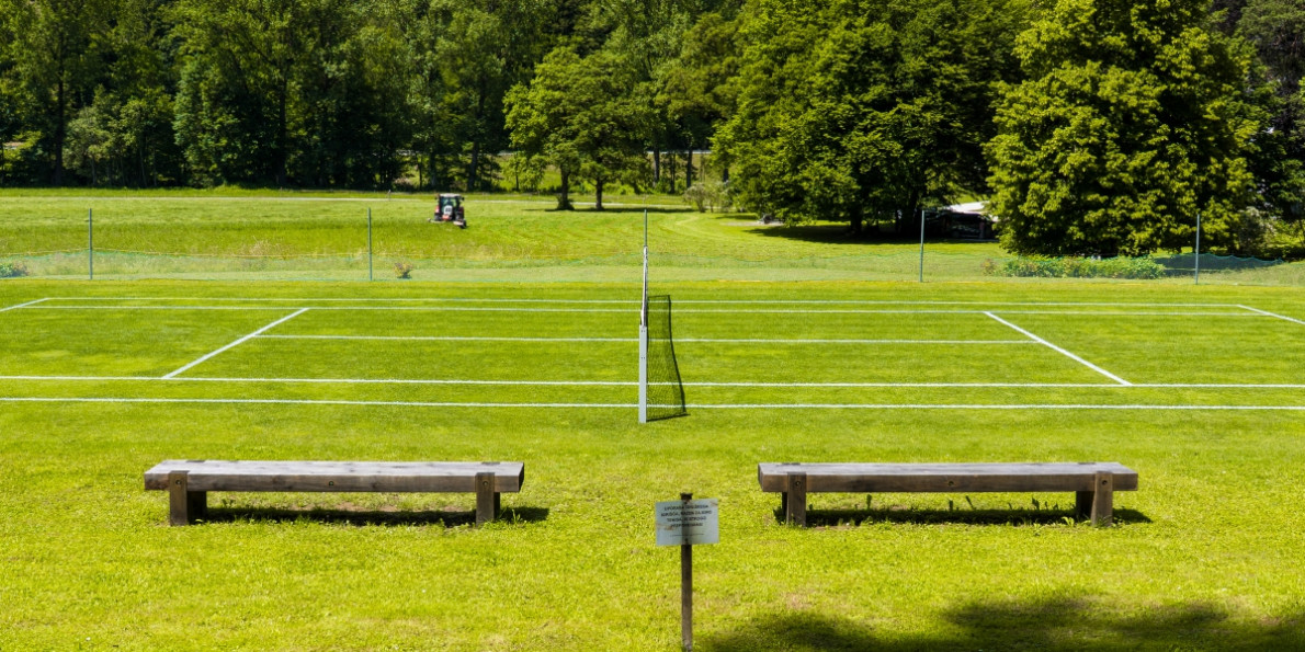 Tennis court at Dvorec Visoko