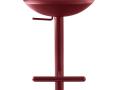 Barski stol TULIJ v rdeči barvi - Barski stol TULIJ v rdeči barvi
