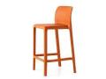 Baski stol Bayo v oranžni barvi  