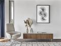 Fotelj COMFY - Calligaris - Maros -3 - Fotelj COMFY - Calligaris - Maros -3 v sivi tkanini