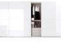 Garderobna omara CRYSTAL - Novamobili - Maros - Garderobna omara CRYSTAL - Novamobili - Maros v beli lakirani barvi z drsnimi vrati