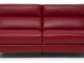 Klasična sedežna garnitura, trosed - STAN - Natuzzi Italia - Maros - 2 - Klasična sedežna garnitura, trosed - STAN - Natuzzi Italia - Maros - 2 v umetnem usnju rdeče barve