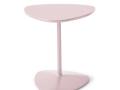Klubska mizica Island - prikaz klubske mizice Island višine 42 cm, v roza barvi