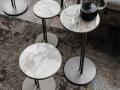 Klubske mizice STING by Cattelan Italia - Maros  - Klubske mizice STING by Cattelan Italia - Maros s keramičnim topom in črnim podnožjem 