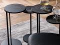 Klubske mizice STING by Cattelan Italia - Maros  - Klubske mizice STING by Cattelan Italia - Maros s keramičnim topom in črnim podnožjem