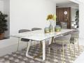 Miza CALLIGARIS z inovativno KERAMIČNO PREVLEKO - Miza CALLIGARIS z inovativno KERAMIČNO PREVLEKO s ploščo iz keramike v motivu white marble