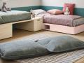 Otroška soba NIDI - B by Battistella - Maros - Otroška soba NIDI - B by Battistella - Maros z leseno in roza posteljo