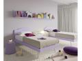 Otroška soba Nidi - kompozicija 7 - by Battistella - Maros - Otroška soba Nidi - kompozicija 7 - by Battistella - Maros v vijolični in beli barvi