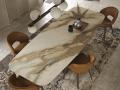 Vzorec keramike na mizi Scott imitira marmor - Scott - Cattelan Italia in svetilka Planeta