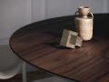 Lesena mizna plošča Senator Round - Cattelan Italia lesene okrogle mize za jedilnico - 
