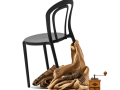Stol CAFFE - Stol CAFFE v črni barvi