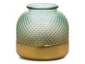 Vaze CURLY by Calligaris - Maros - Vaze CURLY by Calligaris - Maros v steklu svetlo modre in zlate barve