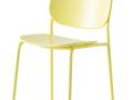 Vrtni stol YO! v rumeni barvi - Vrtni stol YO! v rumeni barvi je nakladalni stol, kar pomeni, da je shranjevanje enostavno in potrebuje manj prostora 